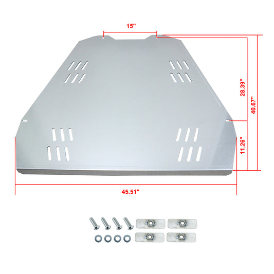 Catalytic Converter Full Size Anti Theft Shield For 2007-2021 Toyota Tundra