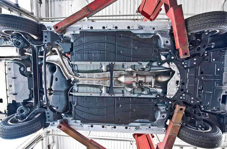 prius under carriage