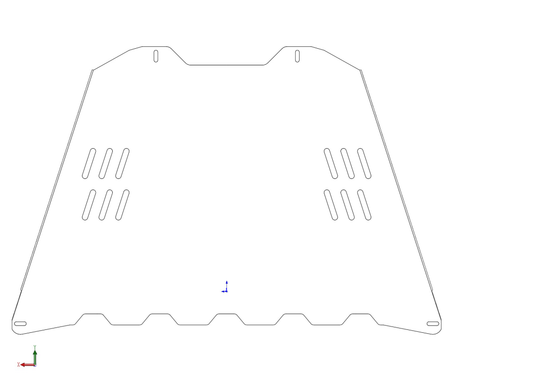 Catalytic Converter Cat Cover Anti Theft Shield Fits 2007-2021 Toyota Tundra