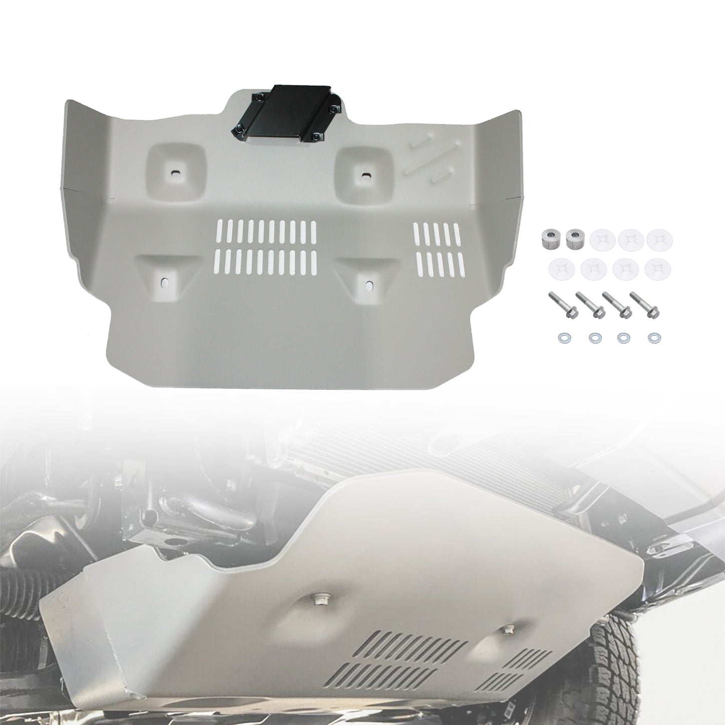 Front Skid Plate Fits 2014-2021 Toyota 4Runner 2009-2014 FJ Cruiser 4.0L